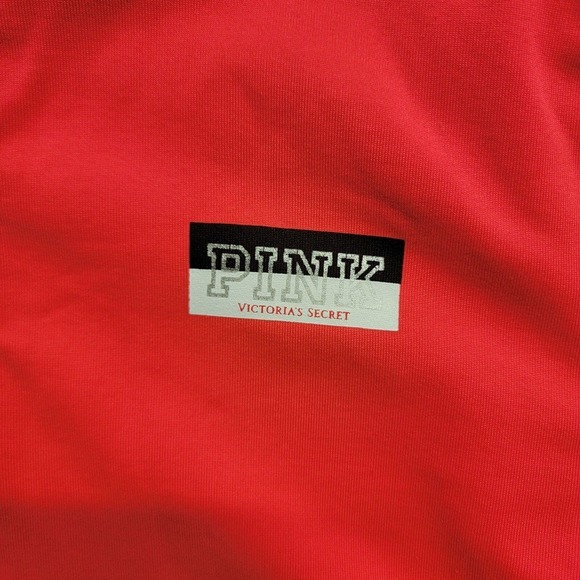Victoria's Secret Pink Ultimate Hot Pink Pullover Long‎ Sleeve Shirt Size Small - Picture 6 of 9